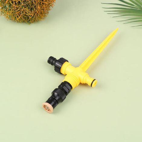 Arroseur automatique à 360° pour gazon de jardin, 1 pièce, dimensions réglables : 26,5 x 10,5 x 2,5 cm-AquaForge (1/5)