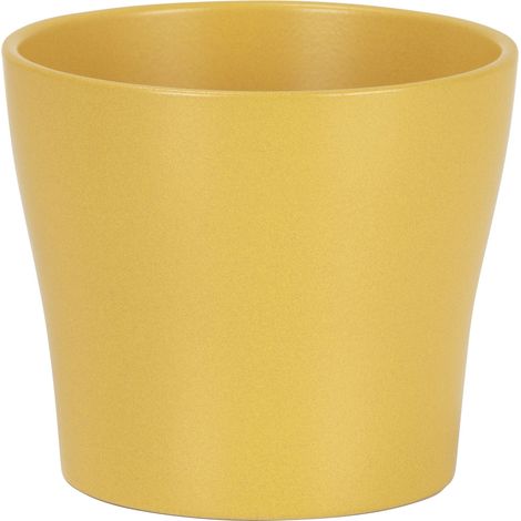 Scheurich Blumentopf aus Keramik, Farbe: Curcuma, 19 cm Durchmesser, 16 cm hoch, 2,9 l Vol. (1/3)