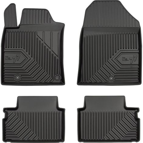 Tapis de Sol de Voiture pour Kia Ceed III 2018-2025 TPE Antidérapant Noir 4Pcs (1/5)