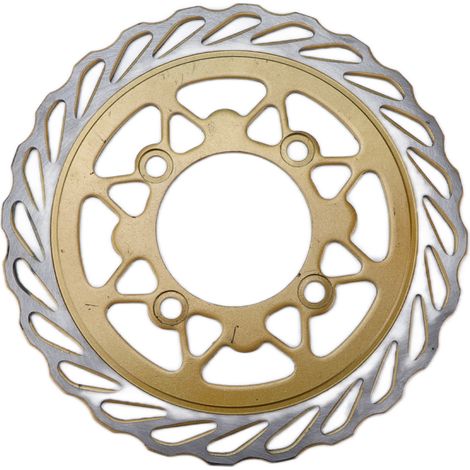 Disque de frein rond en alliage d'acier de 230 mm pour moto de 125 cc, 140 cc et 160 cc (mini-moto tout-terrain). (1/5)