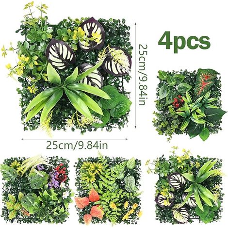 Artificial Plant Walls 25 cm (1/4)