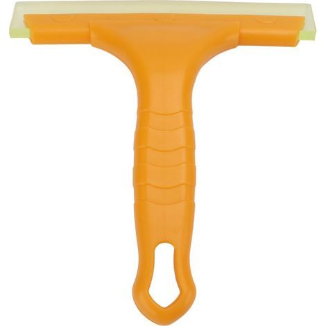 Raclette pour vitres teintées, nettoyante portable pour vitres de voiture, raclette multi-usages pour pare-brise, jaune (1/5)