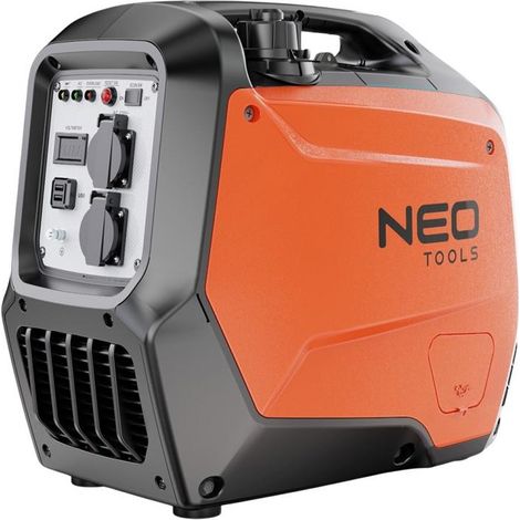 Neo Tools 04-734 generador inversor 3200 W negro