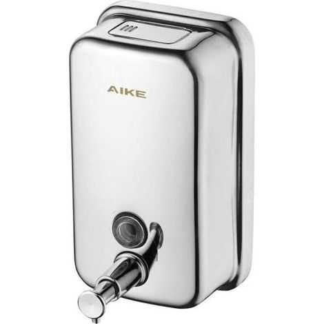 pair Distributeur de Savon Mural Liquide en Acier Inoxydable, 500 ML pour Salle de Bains et Cuisine (1/5)
