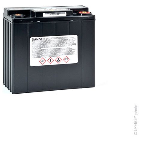 Batterie plomb pur 12V 16Ah – Technologie avancée pour démarrage et performance extrême – Dimensions 181x76x167mm – Poids 6,1kg