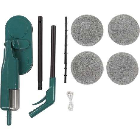 Balai de sol électrique multifonctionnel rechargeable par USB, sans fil, pour le nettoyage des sols (1/5)
