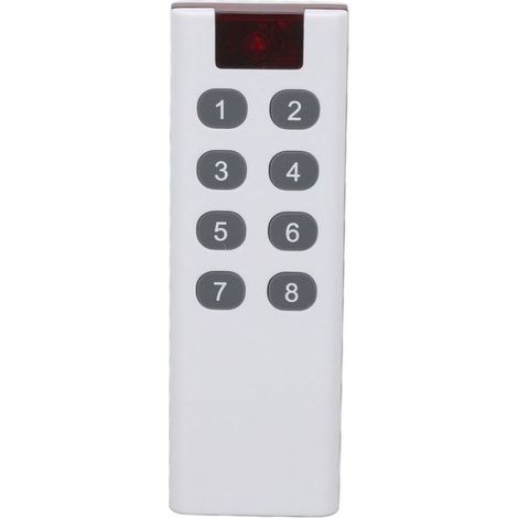 Télécommande Universelle 433MHz à 8 Touches - Émetteur Puissant 1000m avec Code d'Apprentissage Numérique (1/5)