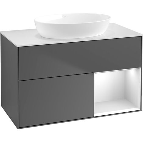 Villeroy & Boch GA21MTGK Armoire sous lavabo Finion GA2 (1/2)