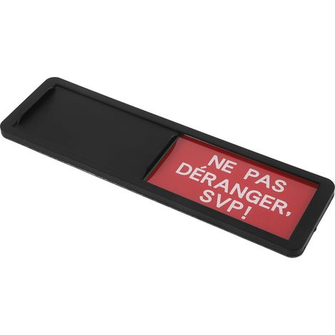 Panneau Coulissant en Acrylique et Abs pour Porte de Bureau Affichage D'information et Protection Confidentialité pour Salles de Conférence (1/5)