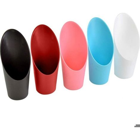 Lot de 5 mini pelles en plastique pour plante, outil de jardin, pelle et pelle en pot - Couleur aléatoire (1/5)