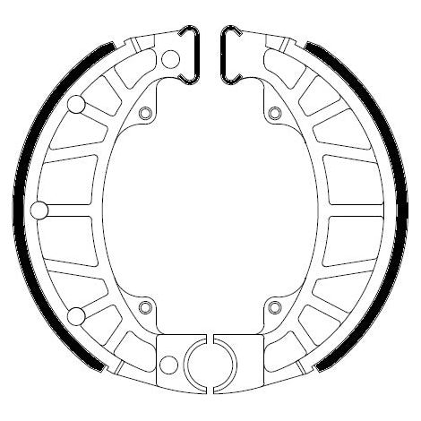 Machoire de frein FERODO Standard Route