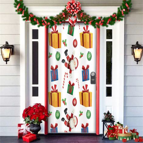 Decorazioni per lo sfondo della festa di Natale, arazzo da appendere - T (1/2)