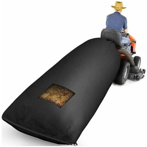 Lawn Mower Leaf Bag – Heavy Duty 420D Oxford Fabric – Dimensions 78.7 x 51.1 inches – Compatible with Tractors and Mowers (1/5)