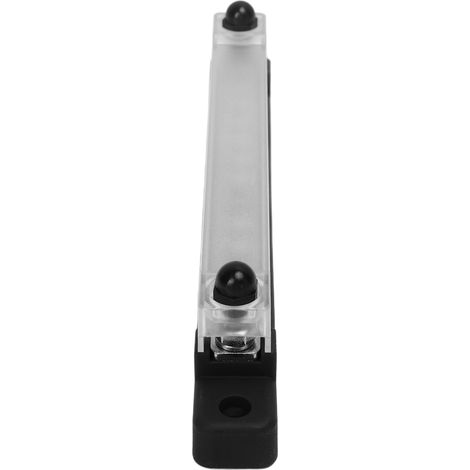 Bloc de distribution électrique 48 V 150 A à 12 bornes avec couvercle, goujons M6 et vis M4 pour voiture, camping-car, bateau, marine, noir (1/5)