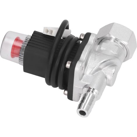 12V DC Gasabsperr-Magnetventil, hochempfindlicher Not-Aus, automatisches Ventil für Gas, Flüssigkeiten und Rohrleitungen, zuverlässige Steuerung. (1/5)