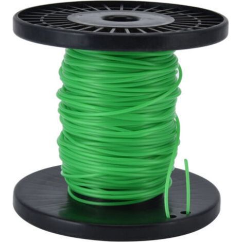 Cordón de desbrozadora redondo 2,0 mm universal para Husqvarna Ryobi Echo Stihl - Verde 50 metros- (1/5)