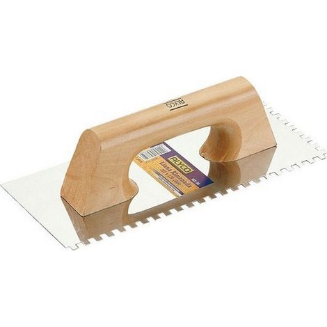 TRUELLE DENTELÉE 280x120 (10X10) M/BOIS