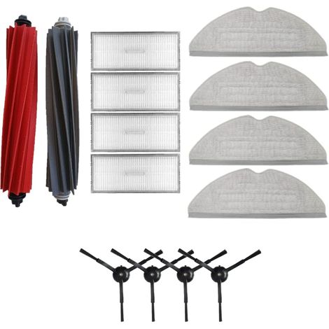 Accessoires pour aspirateur Xiaomi Roborock S8/S8+/S8 Plus - 14 pièces