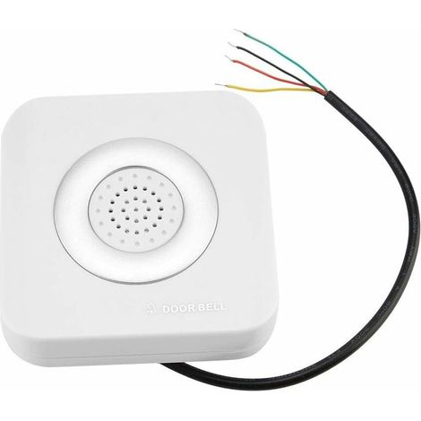Câblage 12v Sonnette de porte Accès à la maison Système de contrôle de cloche Fournissant toute installation Caillon de Sonnette 90DB Carillon Porte pour Laggre (1/5)