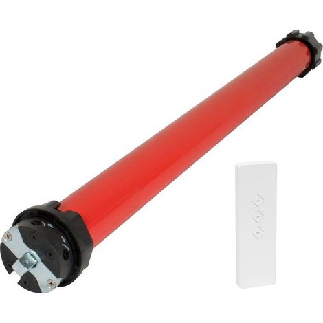 Motor Rollladen Funk + Fernbedienung RM20MMB - SUPERROLLO - SR20925 - Durchmesser 60 mm - 20 Nm - Maximalgewicht Tuch 44 kg