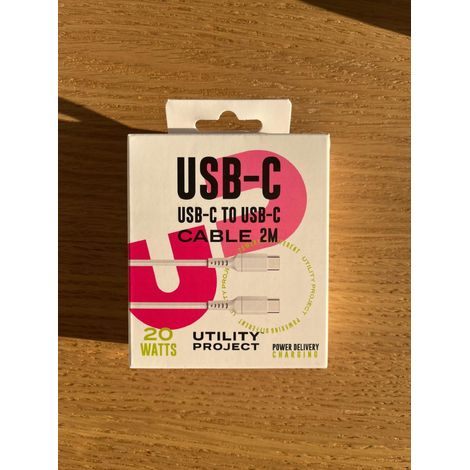 Cavo USB-C Istarworld, 2 m, bianco, 1 pz.