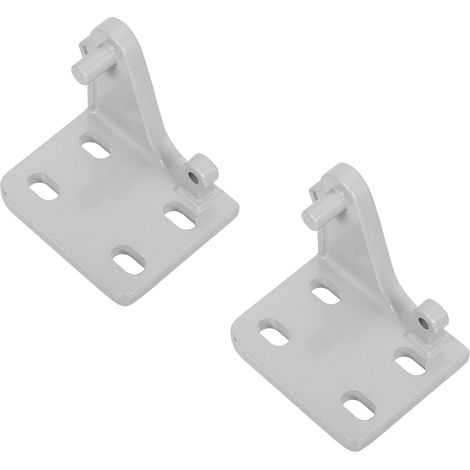 Charnières de Porte pour Réfrigérateur en Métal, Lot de 2 Pièces, Résistant à L'usure Quotidienne Bruit, Remplacement pour Congélateur et Frigo Domestique (1/5)