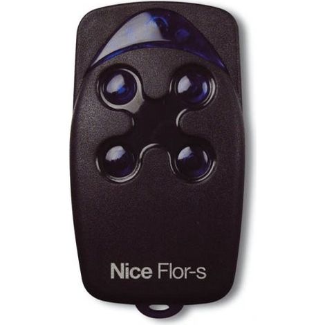 Nice – Télécommande pour motorisations – FLO4RS – 4 canaux – Fréquence 433.92 MHz – Programmation par autoapprentissage