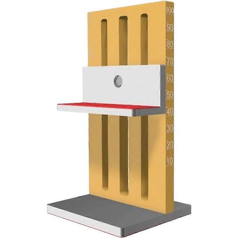 Gabarit de montage pour porte d'armoire, gabarit de charnière de porte invisible réglable, outil d'installation (1/5)