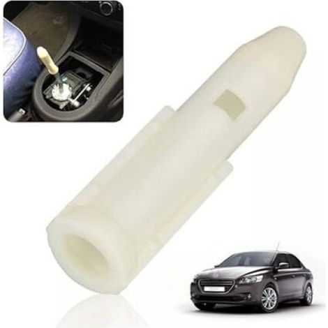 White Gear Shift Lever Adapter for Peugeot 106 107 206 207 301 306 307 308 2008 3008 406 508 5008 605 807 Partner etc Citroen C1 C2 C3 C4 etc (1/4)