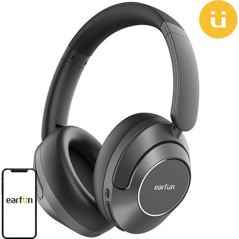 Cuffie wireless Earfun WavePro (nere) (1/5)