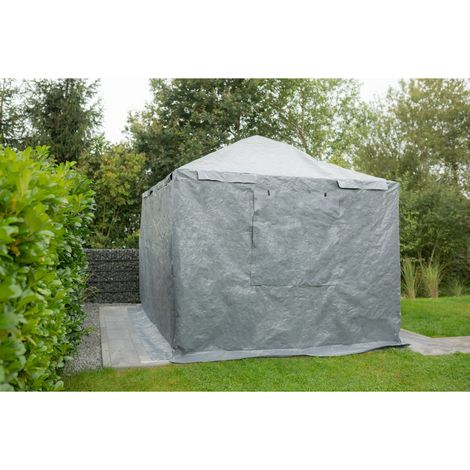 Sojag Winterabdeckung für Pavillon 10x12, grau, Polyester (1/5)