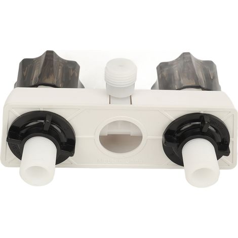 Robinet de Douche, Inverseur de Valve de Robinet de Douche pour Camping-car, Facile à Installer, Remplacement Parfait, Durable, Opération Simple pour Wagon (fond blanc).