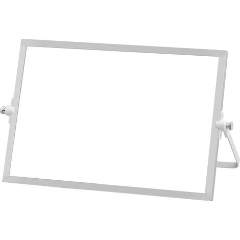 Petit Tableau Blanc, Whiteboard A4 Effacable avec Support pour Enfant, Tableau Blanc Magnetique Double Face Sur Pied pour Ecole Bureau (25 x 35) (1/5)