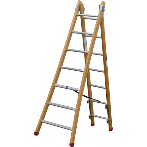 Echelle transformable 2x11 barreaux - Longueur max. 4.84m - MT2300