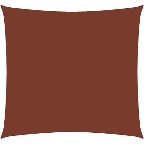 Telo ombreggiante a vela in tessuto oxford rettangolare 25 x 3 m terracotta 020009554