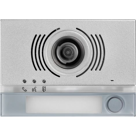 Frontale per posto esterno con 1 pulsante serie Alpha Grigio Urmet 1168/141G