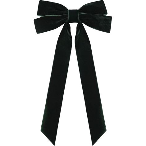 Ribbon - Bow Noël Velours - Décoration Arbre De Noël Porte Mur Clôture Intérieur Extérieur - Lot de 1 (1/5)