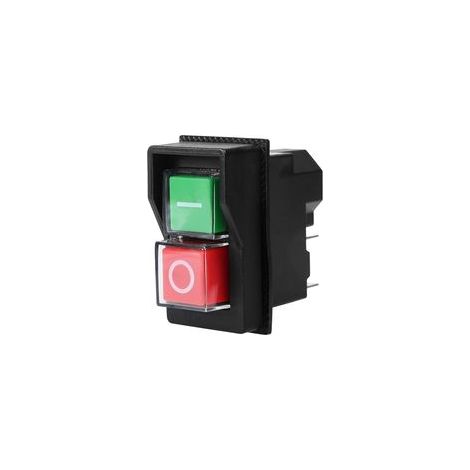 KJD17 Interrupteur de sécurité 230V Interrupteur magnétique étanche 4 broches 18A Interrupteur à bouton-poussoir Interrupteur électromagnétique étanche Bouton poussoir Interrupteurs de sécurité (1/5)