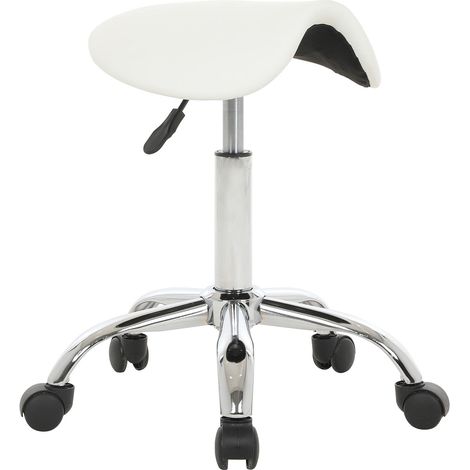 Lykke Sattelstuhl Comfort, weiß