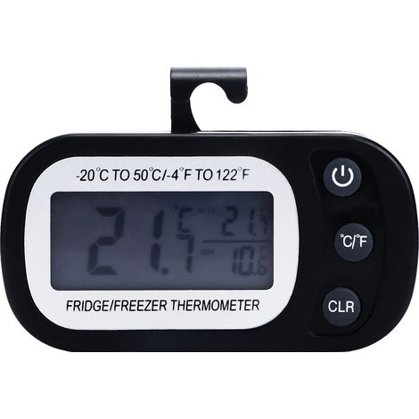 pour congélateur 20 à 50 C grand écran LCD thermomètre pour