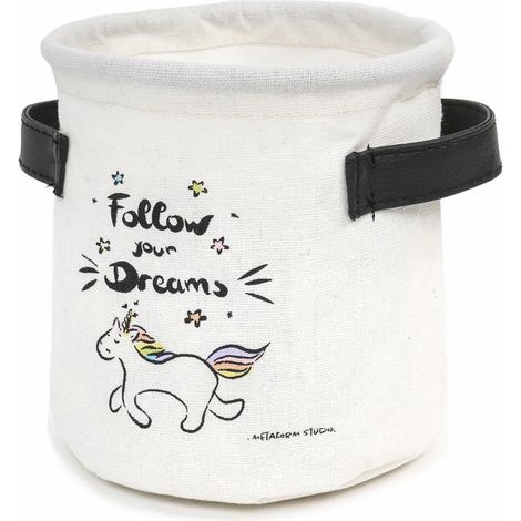 Cesto multifunzione salvaspazio bagno fantasia mod. Unicorn