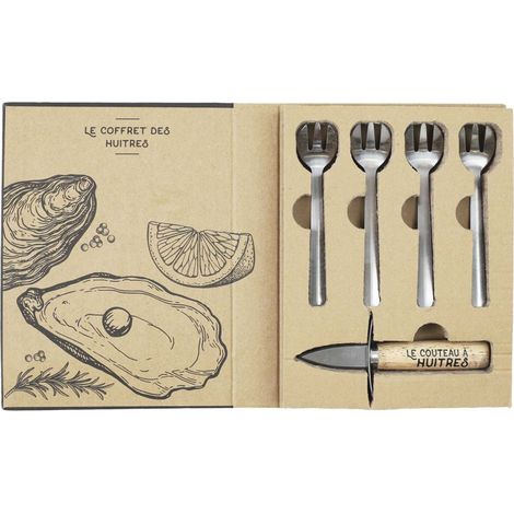 Coffret en Bois Spécial Huîtres (1/4)