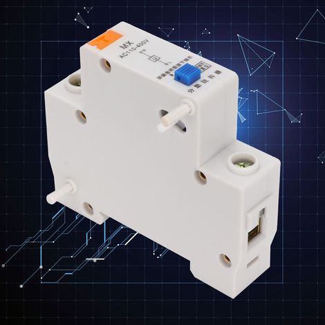 Dispositif auxiliaire de déclenchement de shunt miniature MX pour disjoncteur DZ47 (1/5)