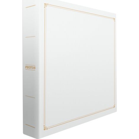 Album Photo Cordoue 240 Photos 10x15 cm – Album Photo Adhesif Blanc – Album Photo Adhésif de 60 pages Autocollantes – Fabriqué en France – Livre Photo Personnalisable Blanc