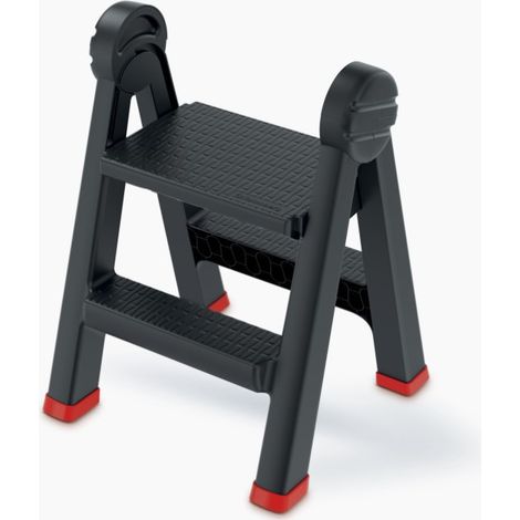 Marche pied pliant Titan Ladder noir