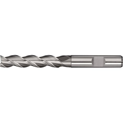 Fraise 2 tailles DIN 844 Type W D.20mm HSS-Co8 Weldon Z.3 longue TECWERK (1/2)