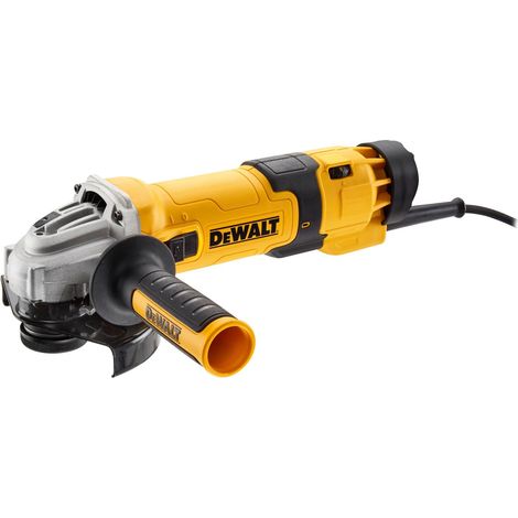 Meuleuse d'Angle 1500 watts, 125 mm avec électronique de Vitesse, avec Démarrage Progressif et Protection Contre la Tension nulle DWE4257-QS (1/4)