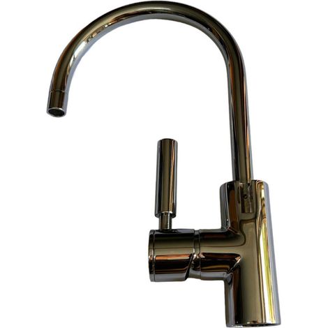 Miscelatore monocomando lvabao con collo tondo Zazzeri 4703-1100-AL0-CRCR (1/2)
