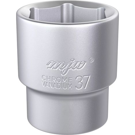 MJW CrV-Stahl-Steckschlüssel 3/4" 6-Kant 37 mm (1/4)