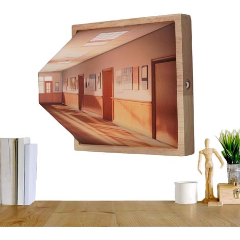 Tableaux LED Décoratifs - Cadre Photo Sans Perçage Lumière (1/5)
